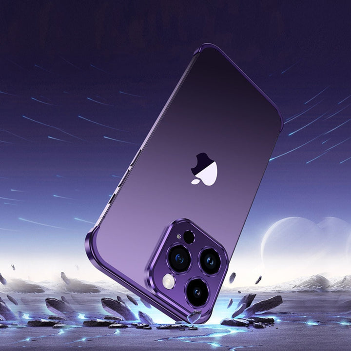 Ultra-Tynn Metall Telefonveske | Slank og Stødig | Støtsikker Beskyttelse for iPhone og Android | Skanto