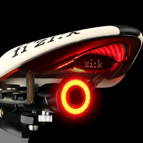 Intelligentes Fahrradrücklicht mit Bremserkennung – USB-aufladbar og IPX6 wasserdicht