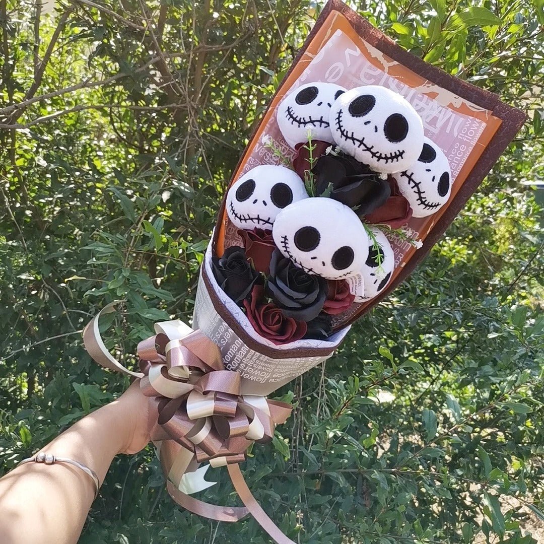 Skanto | Jack Skellington Bukett - Halloween Plush Dukke Mareritt Før Jul Bukett