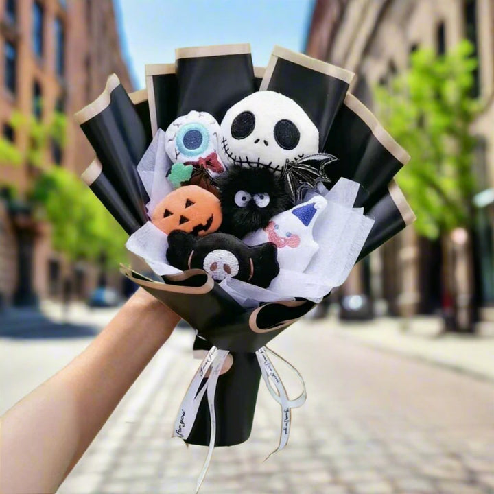 Skanto | Jack Skellington Bukett - Halloween Plush Dukke Mareritt Før Jul Bukett