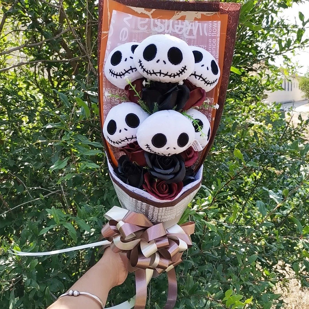 Skanto | Jack Skellington Bukett - Halloween Plush Dukke Mareritt Før Jul Bukett