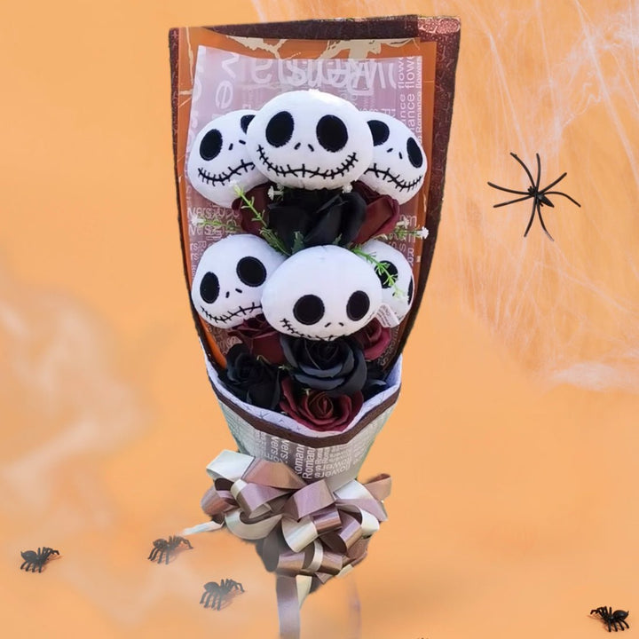 Skanto | Jack Skellington Bukett - Halloween Plush Dukke Mareritt Før Jul Bukett