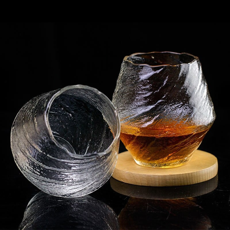 Skanto Japansk Edo whiskyglass | Håndlaget | Premium glassdesign | Tilgjengelig individuelt eller i sett