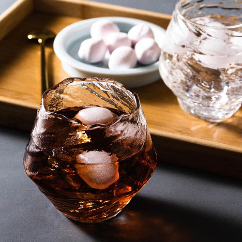 Skanto Japansk Edo whiskyglass | Håndlaget | Premium glassdesign | Tilgjengelig individuelt eller i sett