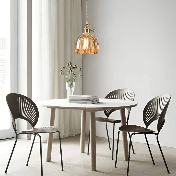 Pendellampe med Skantoomsterglass – Japansk design for koselige rom | Skanto
