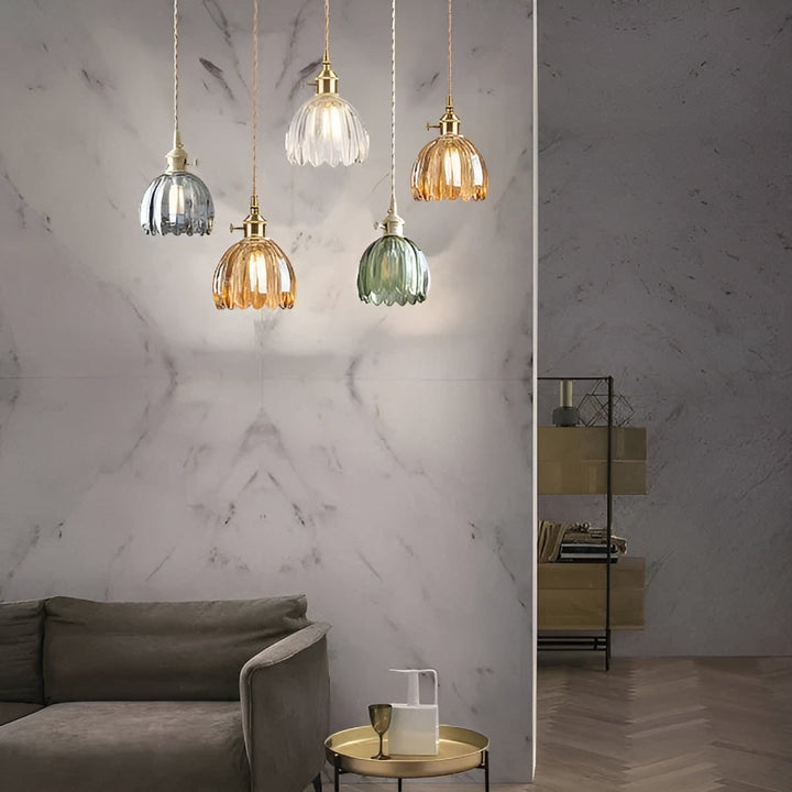 Pendellampe med Skantoomsterglass – Japansk design for koselige rom | Skanto