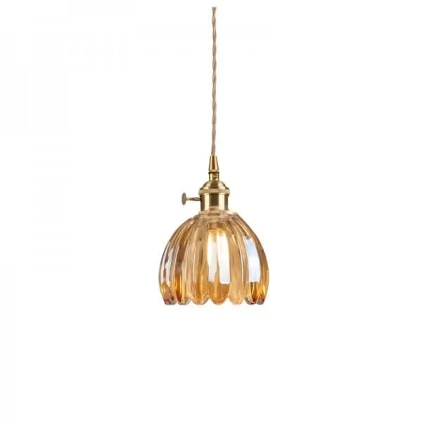 Skanto | Glass Flower Pendant Light – Japansk stil