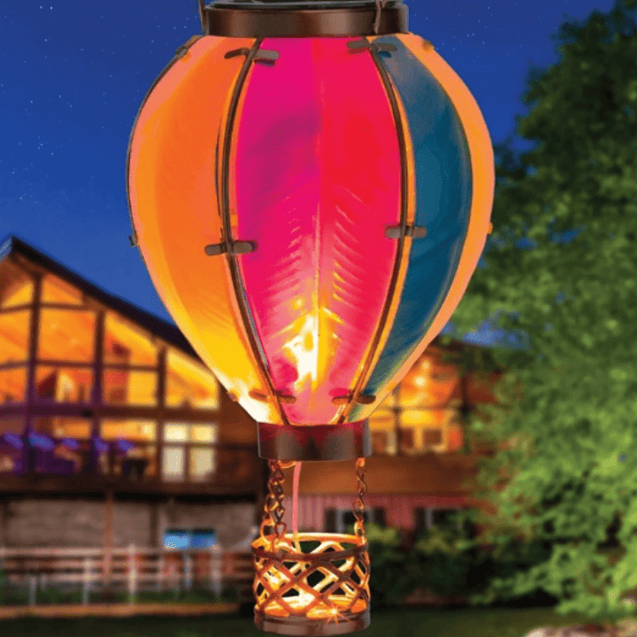 SolarBalloon - Solcelledrevet ballonglys for elegant utendørsbelysning Skanto