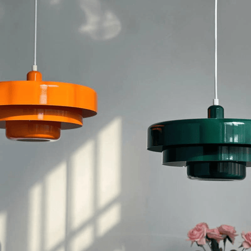 Skanto | VintageAura Bauhaus LED Pendellampe – Tidløs Luksusbelysning