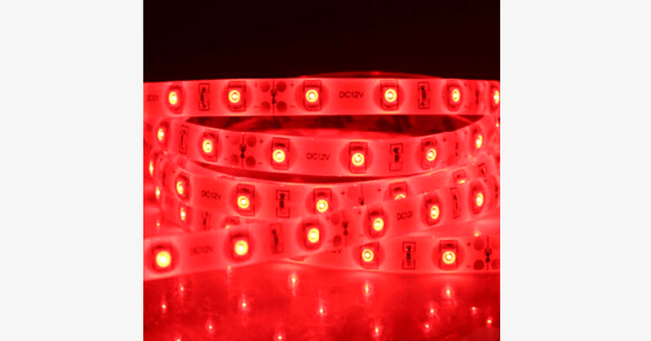Skanto | Strip LED Lys – Vanntett Fjernkontroll Vakre Lys