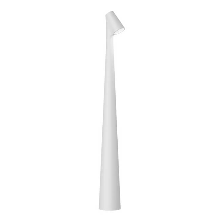 Skanto | Skulpturell Bordlampe Trådløs LED Lampe Solid Aluminiums 10000mAh Batteri 3-Nivå Dimming CRI 90 USB-C Ladekontakt Varm Hvit 2700K