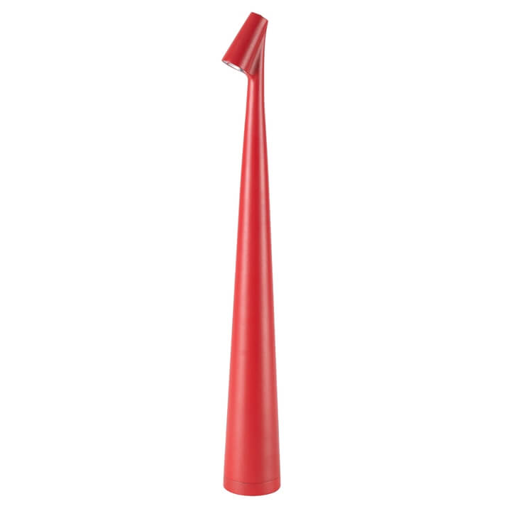 Skanto | Skulpturell Bordlampe Trådløs LED Lampe Solid Aluminiums 10000mAh Batteri 3-Nivå Dimming CRI 90 USB-C Ladekontakt Varm Hvit 2700K