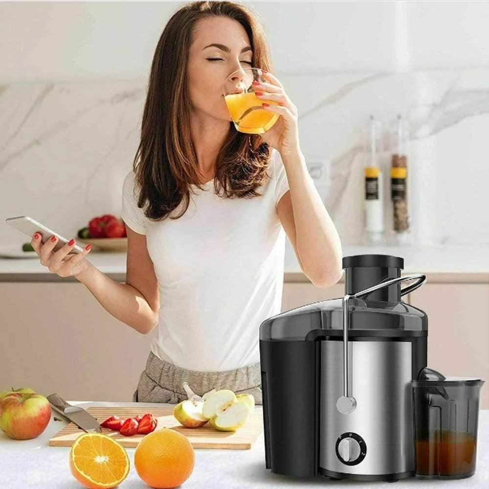 Juicer med kanne 800W (1,25 liter pulpcontainer) | Skanto