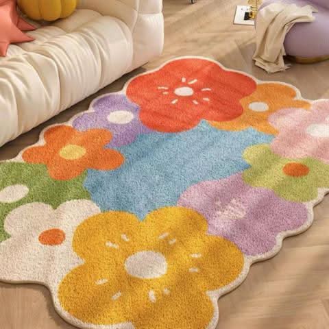 Skanto | Wildflower Meadow Områdeteppe med Naturinspirert Design
