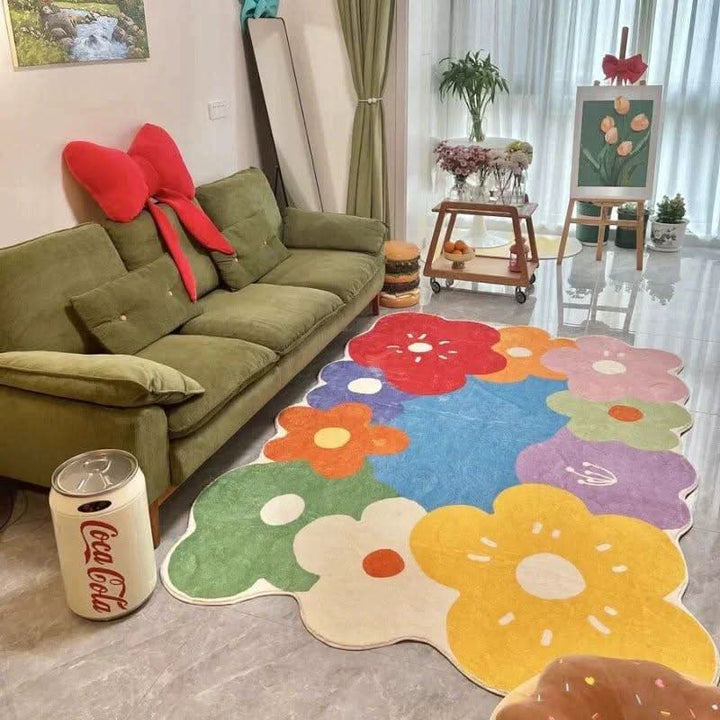 Skanto | Wildflower Meadow Områdeteppe med Naturinspirert Design