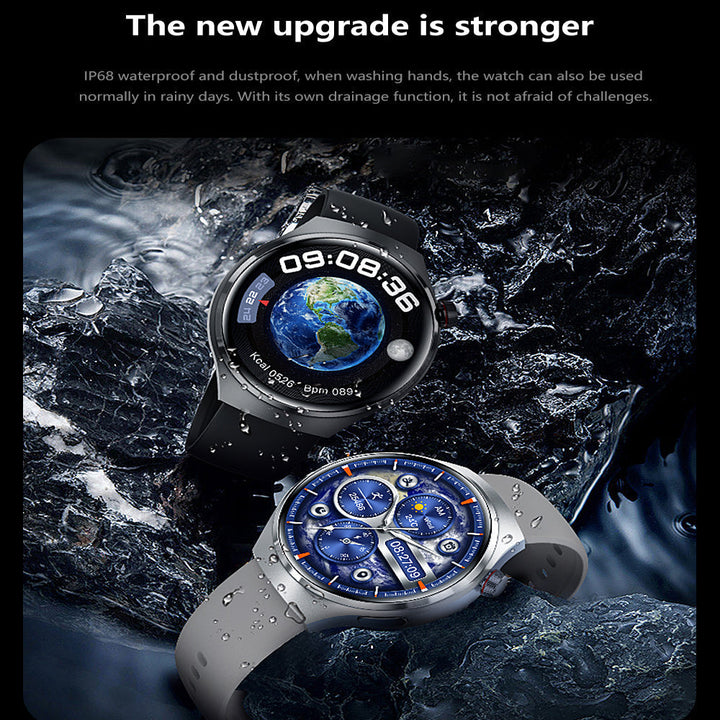 Skanto |  Gt4 Pro Smartwatch For Menn: Ip68 Nfc Gps Tracker, Amoled 360*360 Hd-Skjerm, Hjertefrekvens, Bluetooth-Samtale Begrenset Utgave