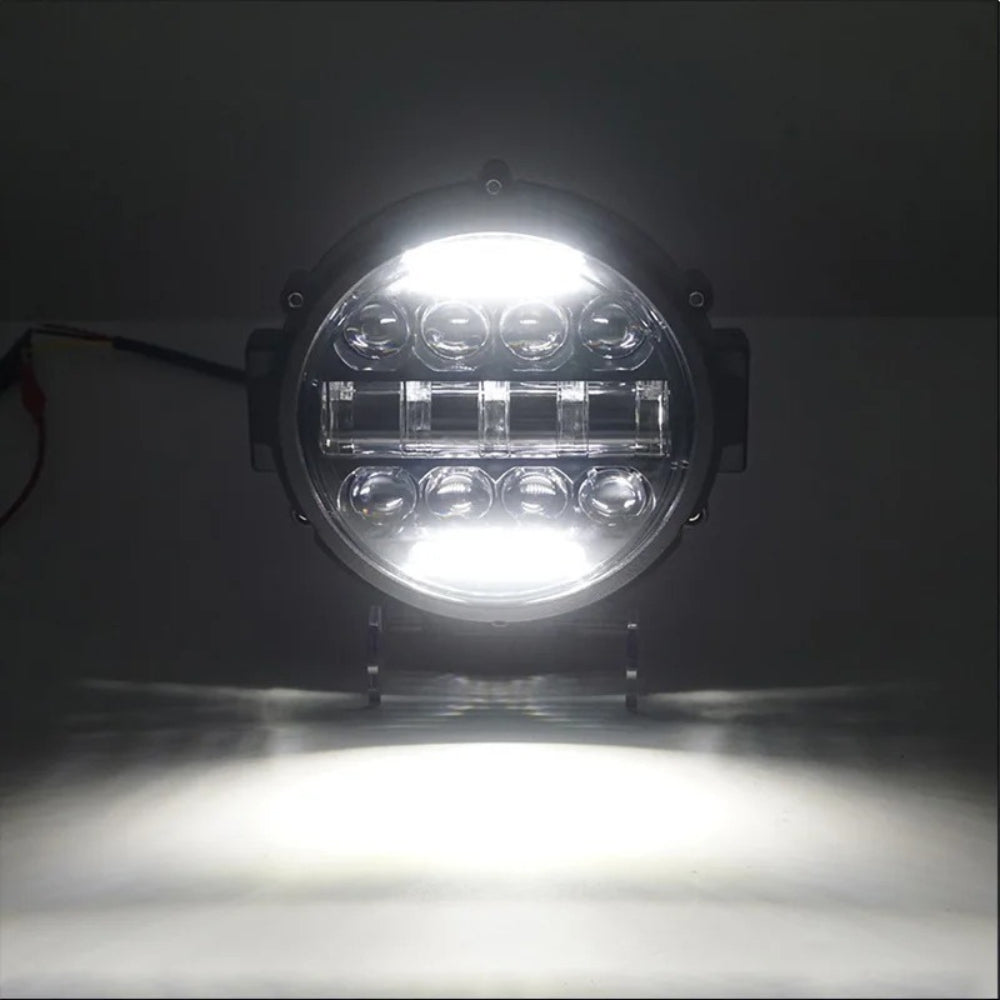 Skanto | High Power LED Kjørelys 7" | Langdistanse Bil & 4x4 Spotlight