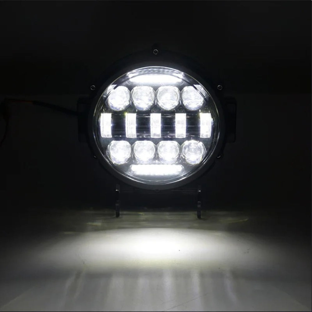 Skanto | High Power LED Kjørelys 7" | Langdistanse Bil & 4x4 Spotlight