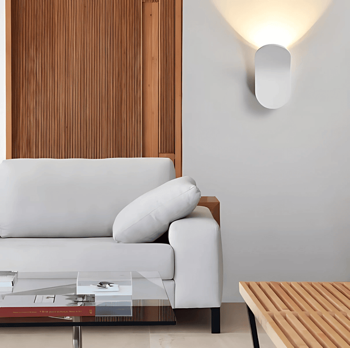 Skanto | Moderne Buet Vegglampe med LED Lys