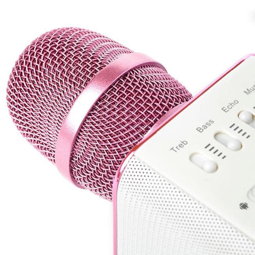 Karaoke Mikrofonn Bluetooth med Høyttaler | Skanto