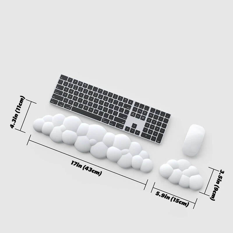Skanto | Skyformet Tastatur- og Musarmstøtte