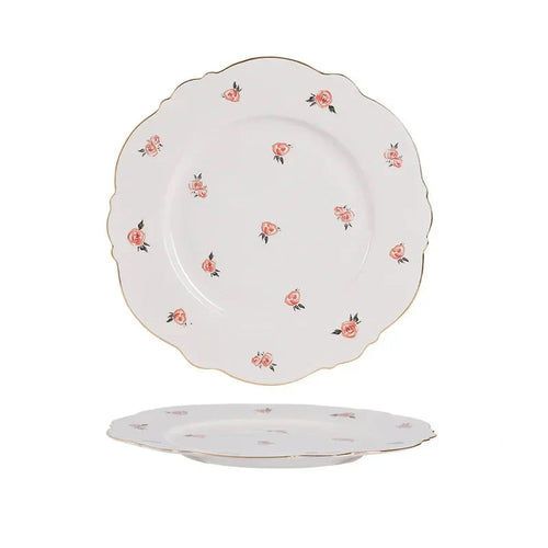 Kawaii Scoop Tallerken Keramisk Bol Salat Skje Steak Tallerken Servise | Skanto
