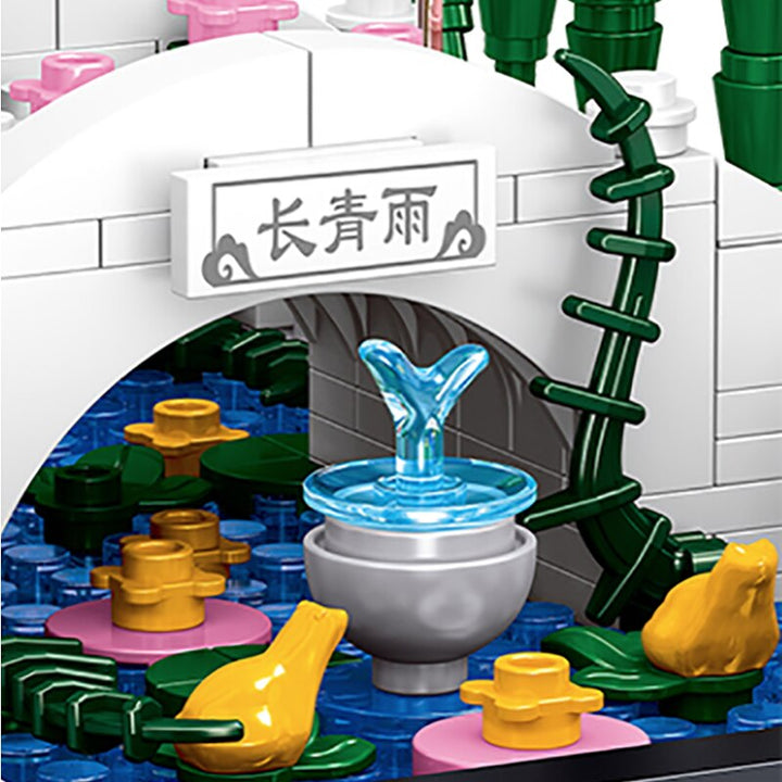 Skanto | Bonsai Bamboo Tree Lake Scene Nano Byggesett