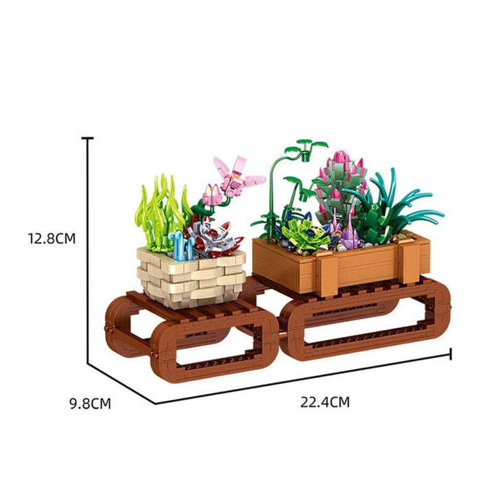 Skanto | Bonsai Sakura Shrine Scenic Building Nano Sets Collection