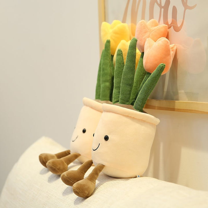Skanto | Bubbly Tulip Blomsterpotte Plush