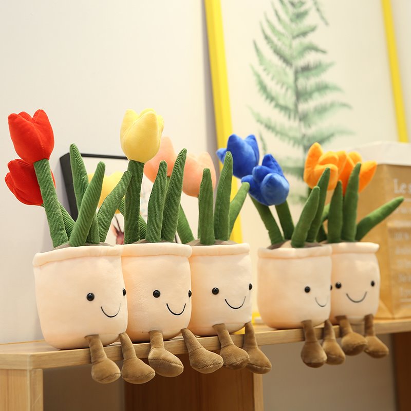 Skanto | Bubbly Tulip Blomsterpotte Plush