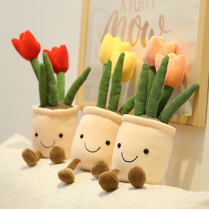 Skanto | Bubbly Tulip Blomsterpotte Plush