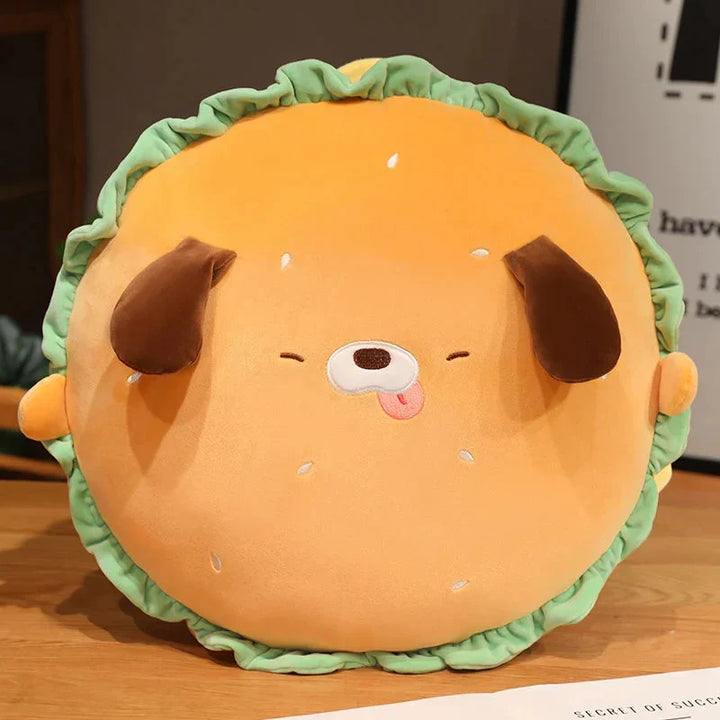 Skanto | Capybara & Dog Hamburger Plüsjeposepute