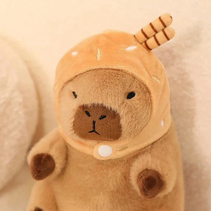 Skanto | Capybara Soft Iskrem Vaffel Plush