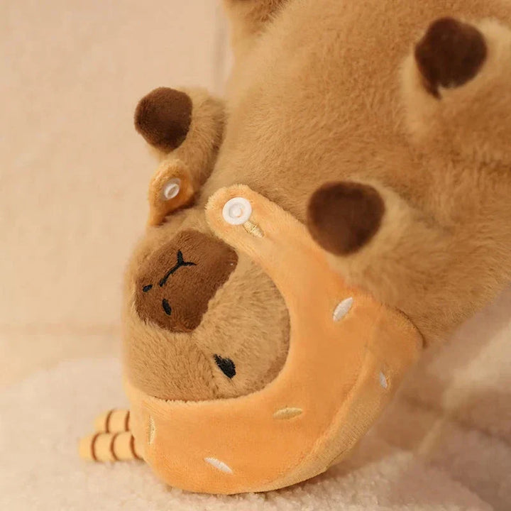 Skanto | Capybara Soft Iskrem Vaffel Plush