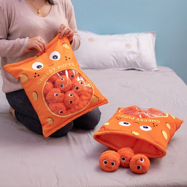 Skanto | Ostete puffs snackposer