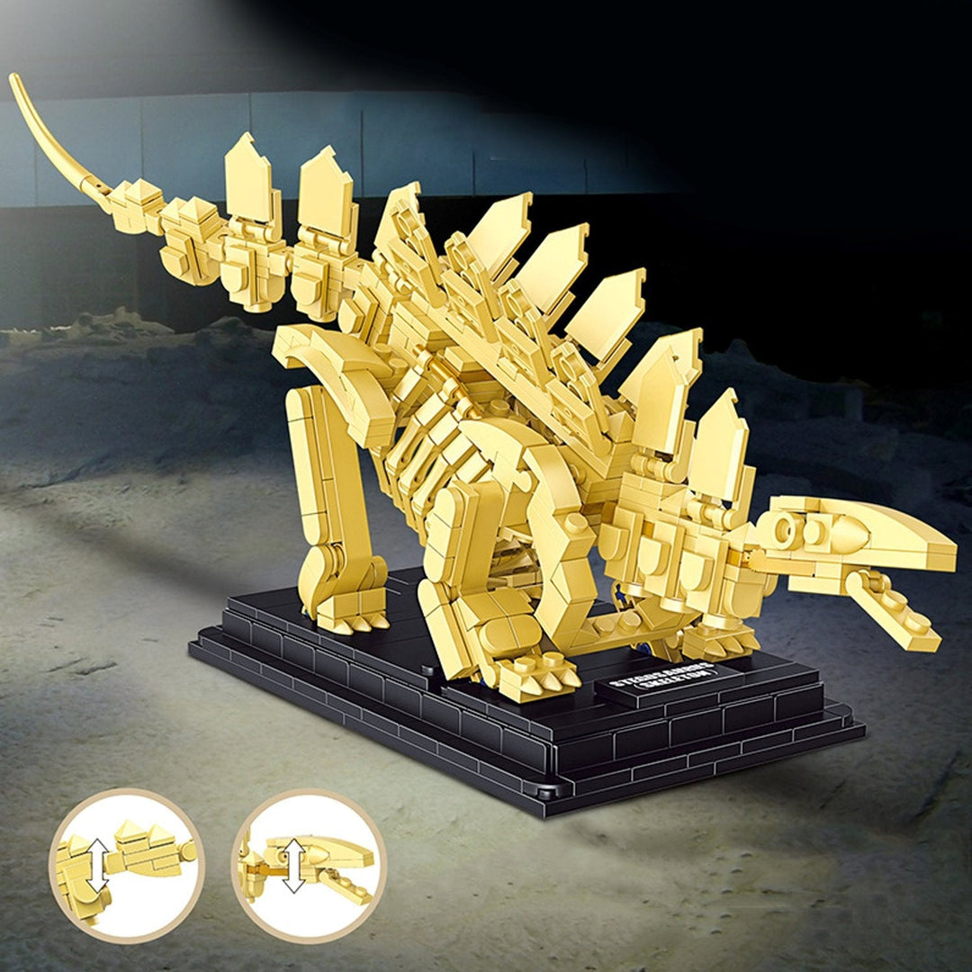 Skanto | Dinosaur Fossil Skeletons Byggeklosser Samling 2 | BEGRENSET LAGER