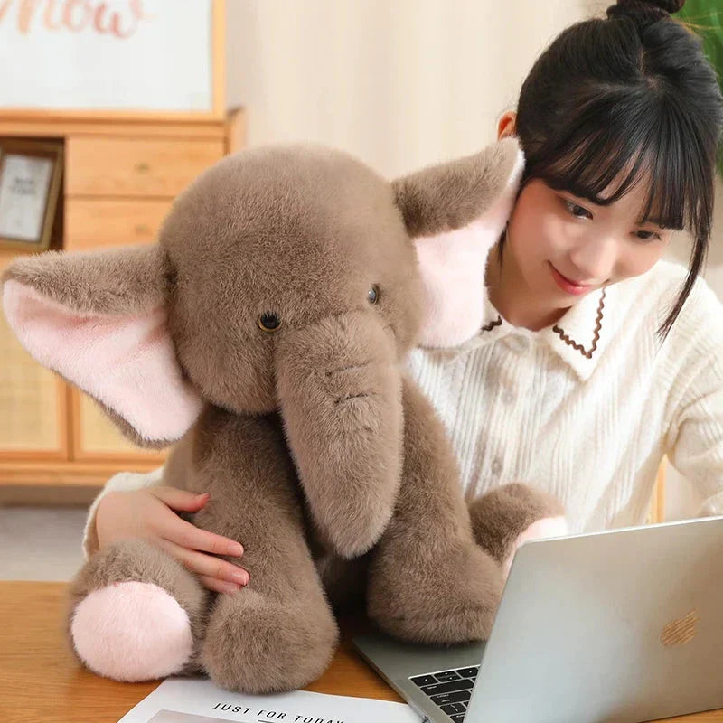 Skanto | Fluffy Uutsøkte Elefant Plysjdyr