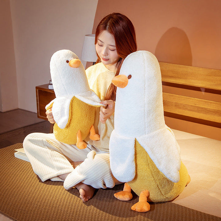 Skanto | Fluffy Banana Duck Crew Plushies