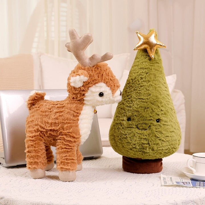 Skanto | Fluffy Juletre Reinsdyr Plussdyr