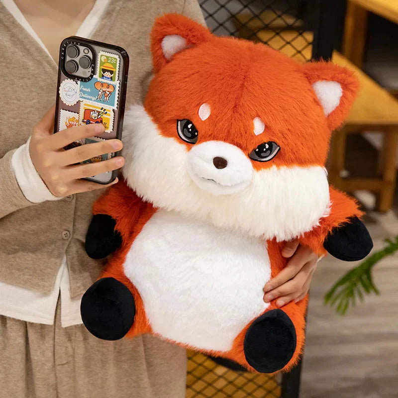Skanto | Fluffy Chubby Fox Plushie