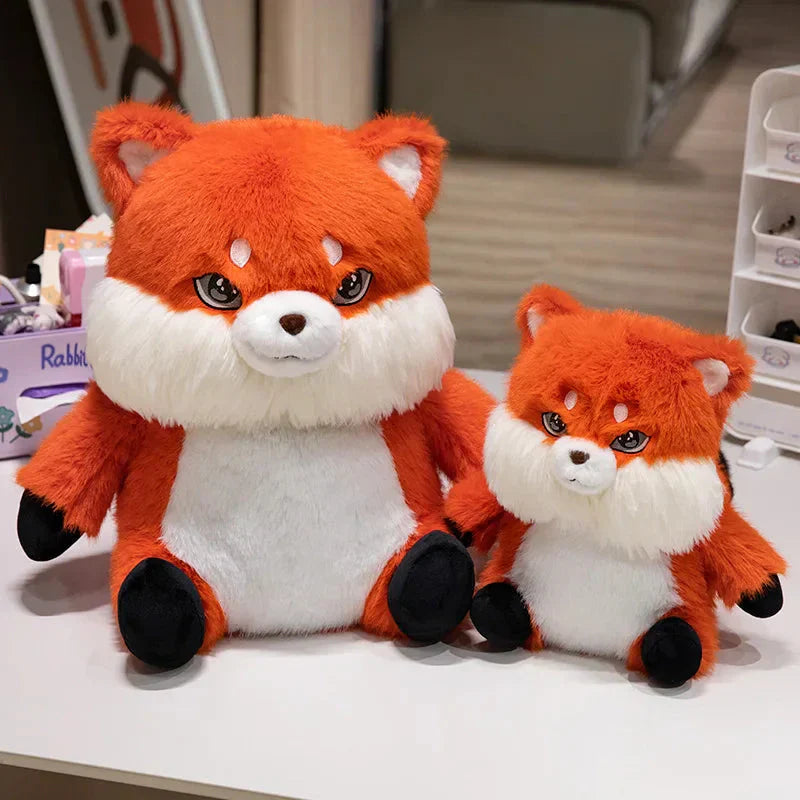 Skanto | Fluffy Chubby Fox Plushie