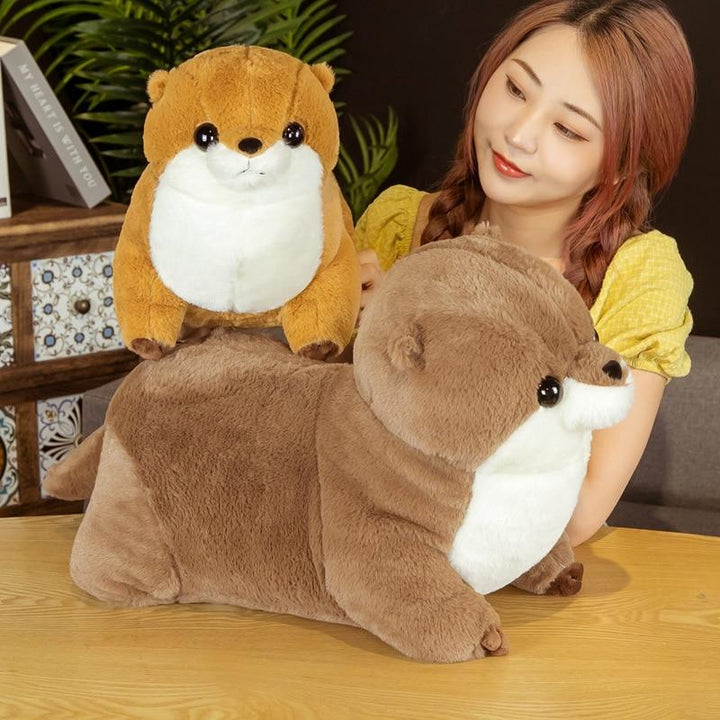 Skanto | Fluffy Chubby Otter Plushies
