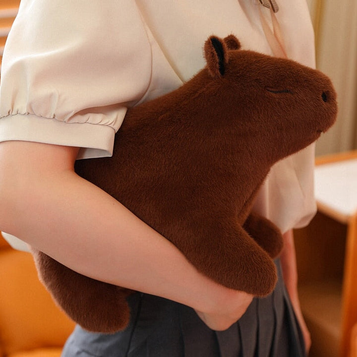 Skanto | Fluffy Søt Capybara Plussleketøy