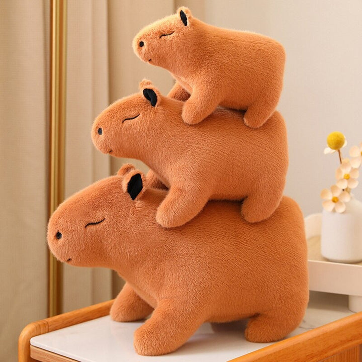 Skanto | Fluffy Søt Capybara Plussleketøy
