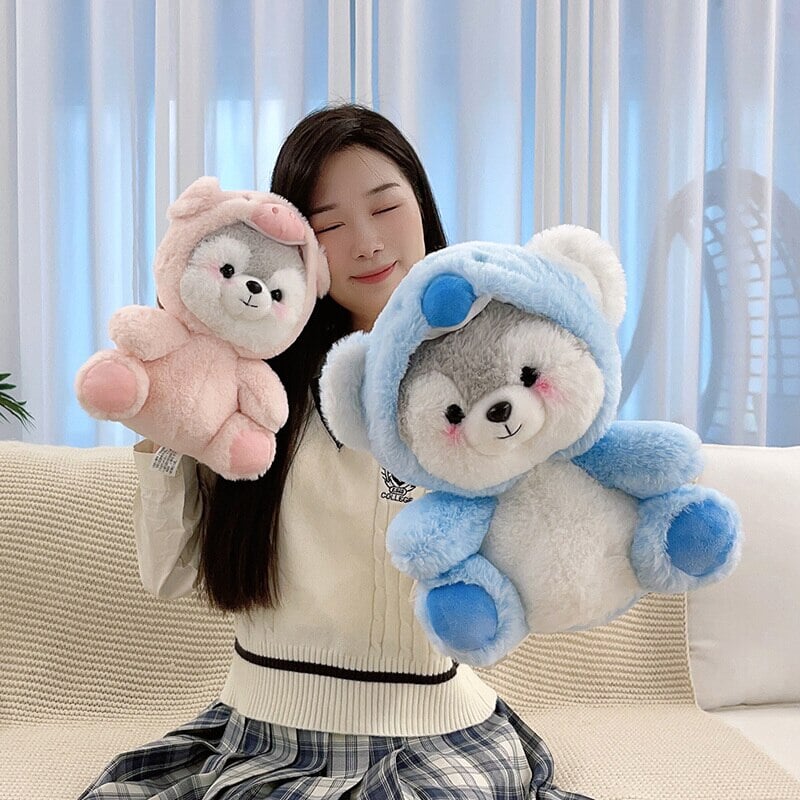 Skanto | Fluffy Husky Plushie Squad