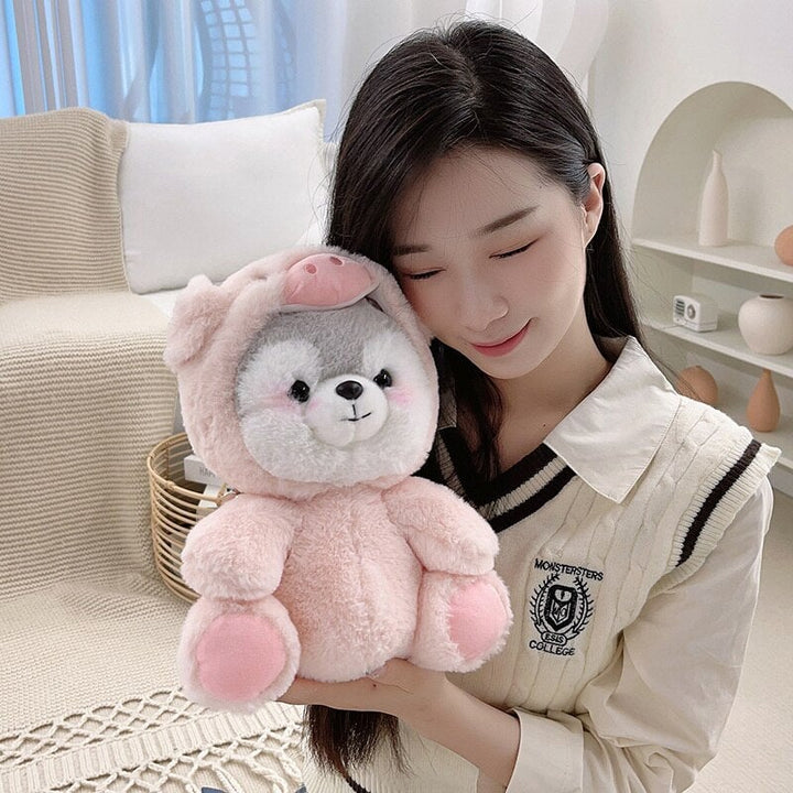 Skanto | Fluffy Husky Plushie Squad