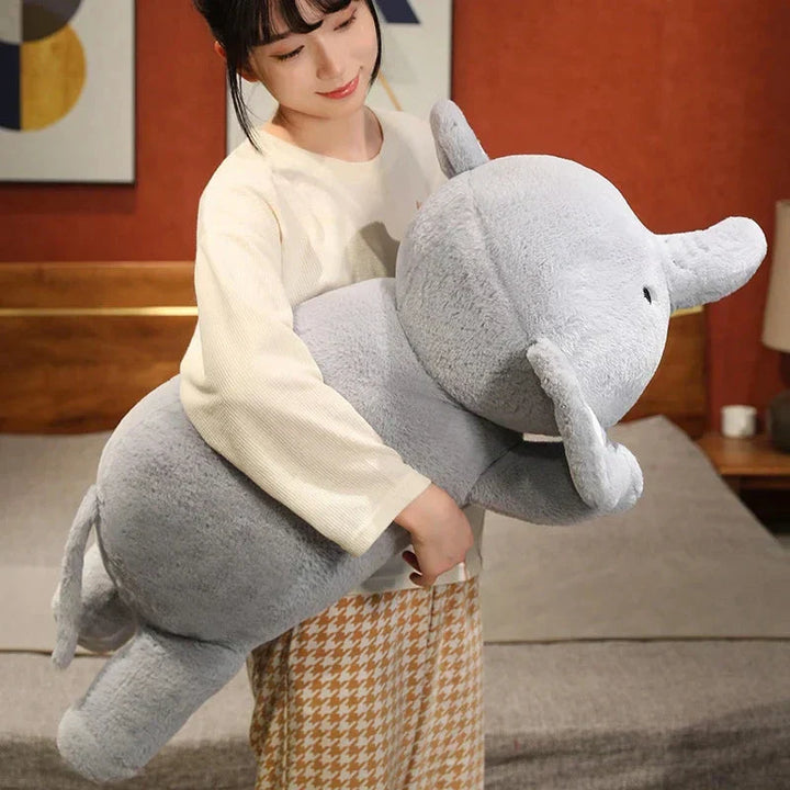 Skanto | Fluffy Laying Elephant Family