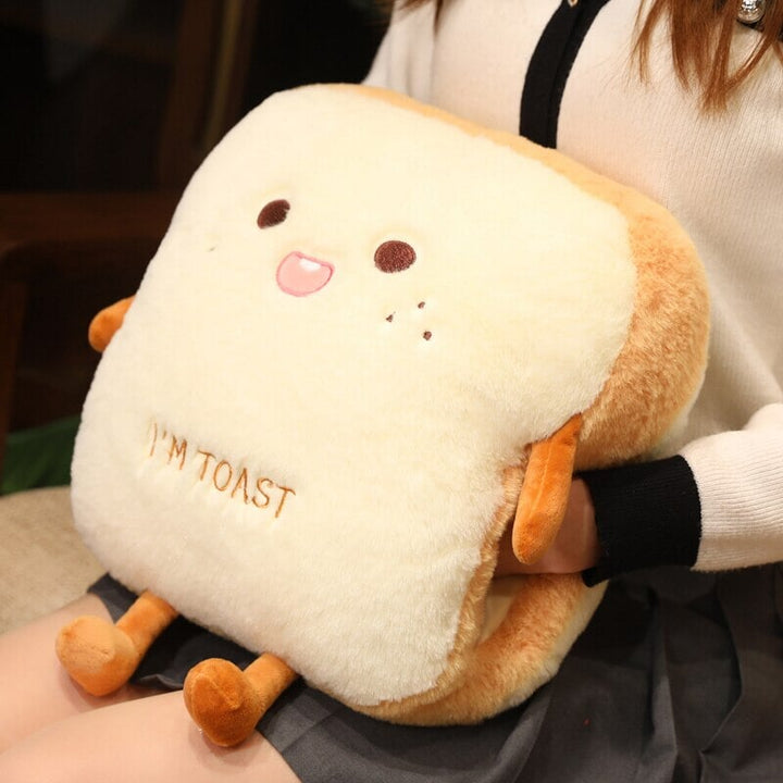 Skanto | Fluffy Toastie Bread Håndvarmer Plushies