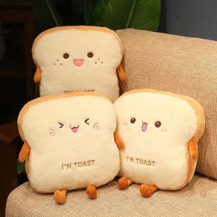 Skanto | Fluffy Toastie Bread Håndvarmer Plushies