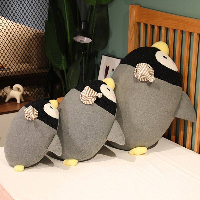 Skanto | Freckles den Kawaii Fluffy Pingvinen Plussjeker